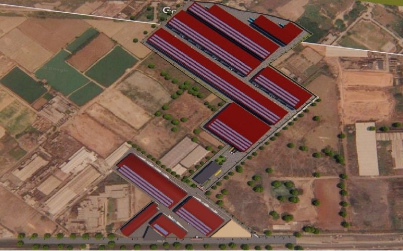 Logistic park at Pilkhuwa