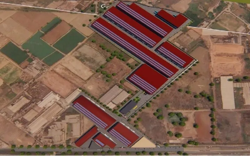 Logistic park at Pilkhuwa