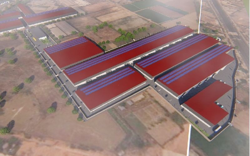 Logistic park at Pilkhuwa